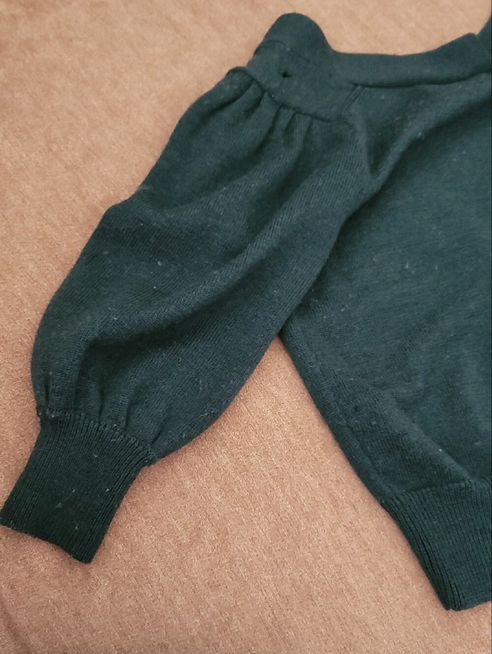 100% Italian Merino Wool Forest Green Button-Front Cardigan - Club Monaco - Picture 11 of 16